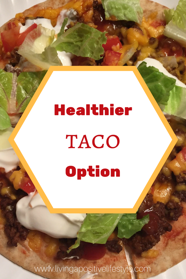 healthier taco option using a pita weight watcher friendly