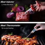 OlarHike-Grilling-Accessories-BBQ-Grill-Tools-Set-25PCS-Stainless-Steel-Grilling-Kit-for-Smoker-Camping-Kitchen-Barbecue-Utensil-Gifts-for-Men-Women-with-Thermometer-and-Meat-Injector-0-1