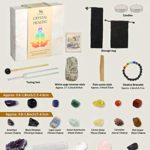 PP-OPOUNT-26-Pieces-Healing-Crystals-Set-Polished-and-Raw-Chakra-Stones-Kit-Include-Palo-Santo-Stick-White-Sage-Tuning-Fork-Instructions-and-Gift-Box-for-Healing-and-Meditation-0-0